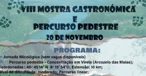 Read more about the article VIII Mostra Gastronómica e Percurso Pedestre