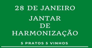 Read more about the article Jantar de Harmonização – 5 PRATOS 5 VINHOS